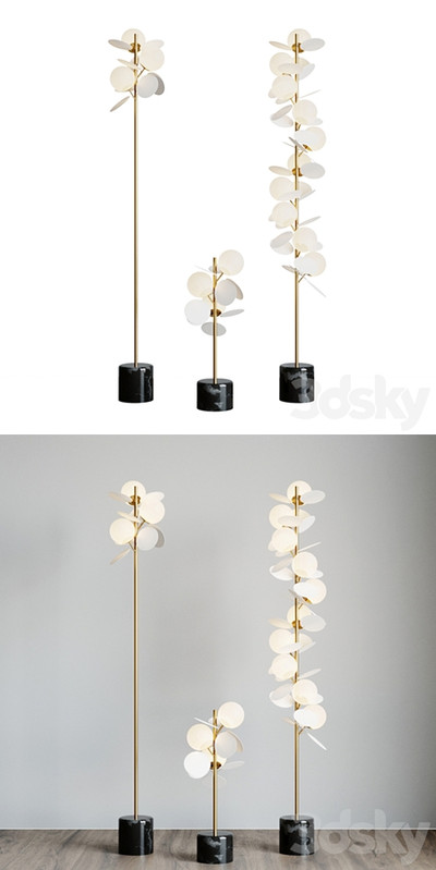 Floor lamp Matisse Floor Lamp White